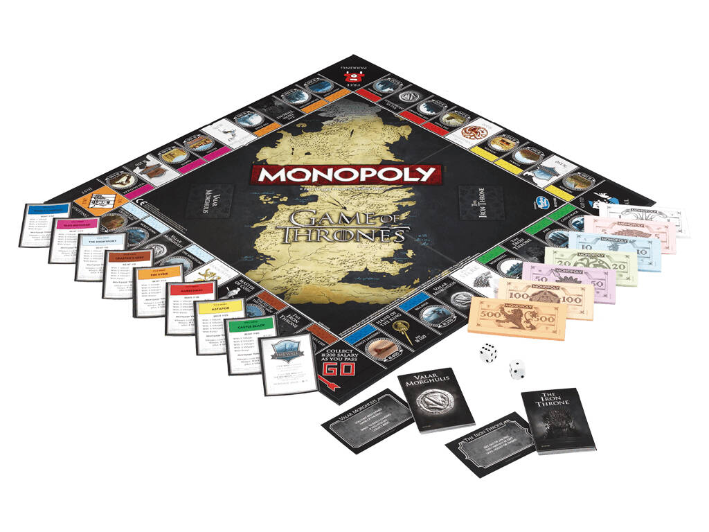MonopolySpiel der Throne Eleven Force 82905