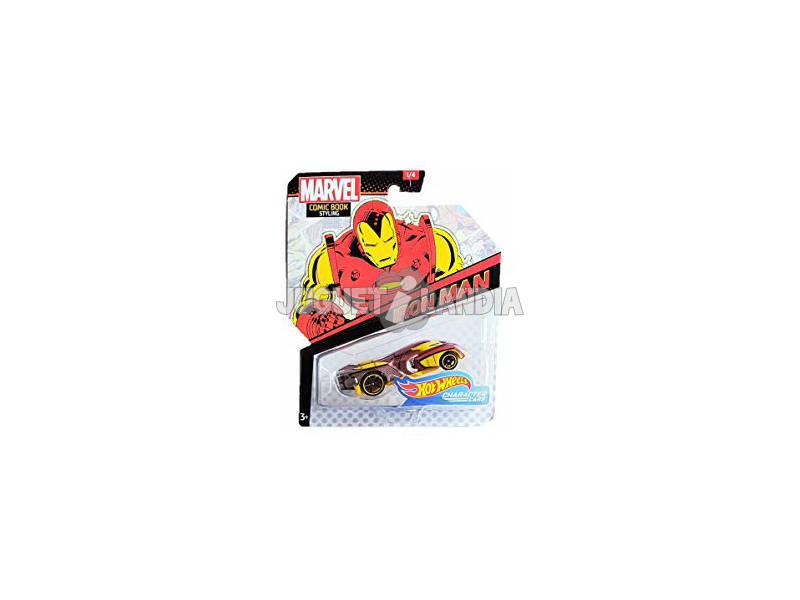 Hot Wheels Veicoli Personaggi Marvel Mattel BDM71
