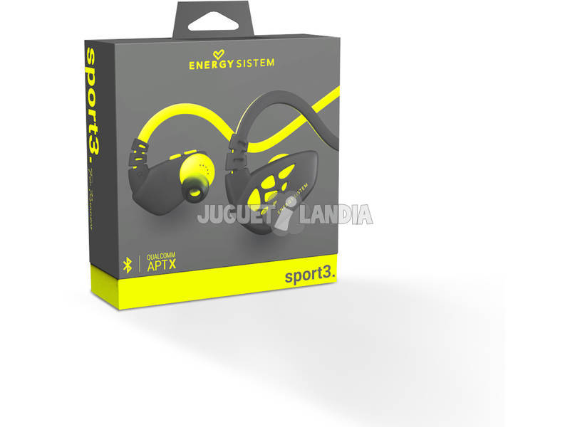 Auriculares Sport 3 Bluetooth Color Amarillo Energy Sistem 429288