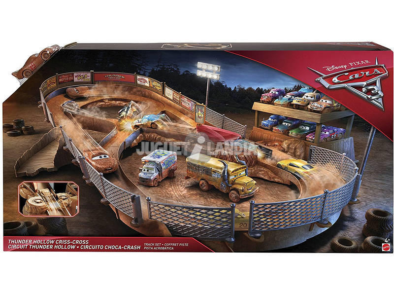 Cars 3 Circuito Choca Crash Mattel FCW01