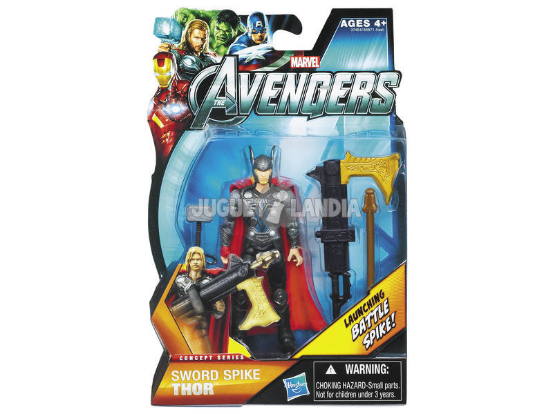 Avengers Aktion Figuren mit 9 cm.