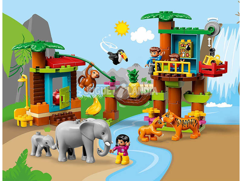 Lego Duplo île tropicale 10906