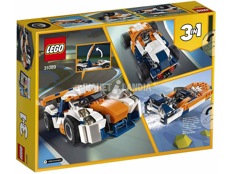 Lego Creator Voiture de Course Sunset 31089