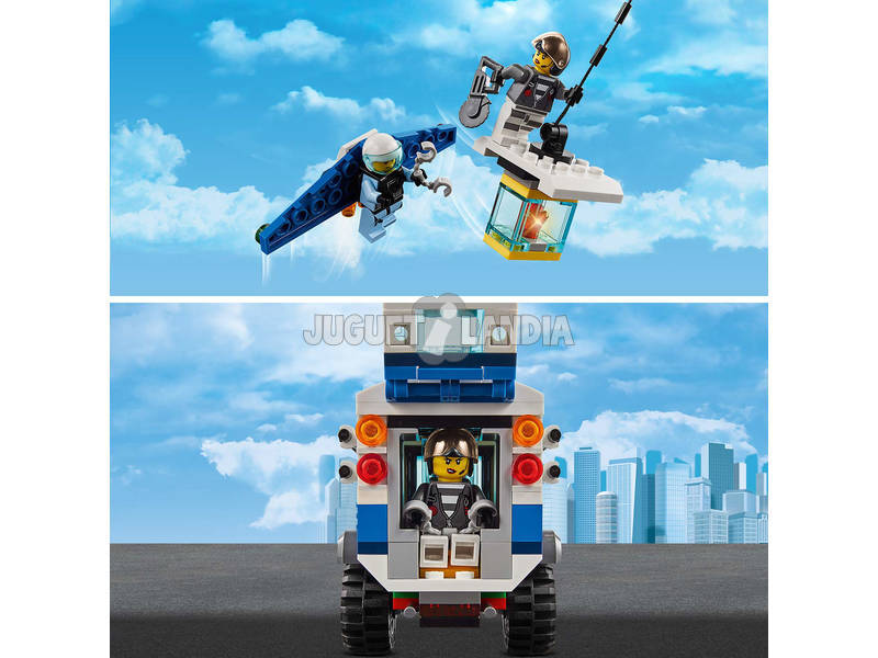 Lego City Luftpolizei Diebstahl vom Diamantenraub 60209