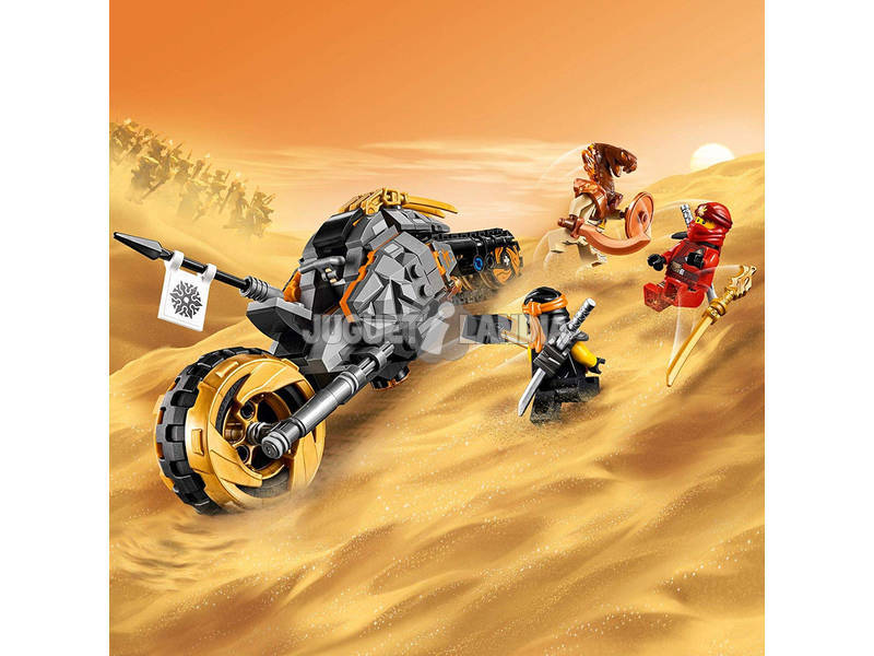 Lego Ninjago mota Todo terreno de Cole 70672
