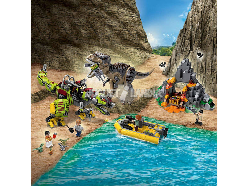 Lego Jurassic World T.Rex Vs Roboter-Dinosaurier