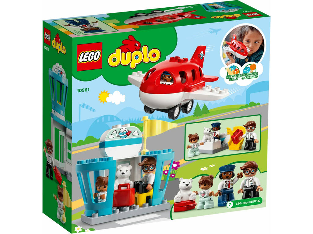 Lego Duplo Town Avion et aéroport V29 Lego 10961