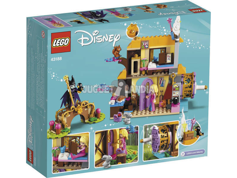 Lego Disney Princess Casa nella foresta di Aurora 43188