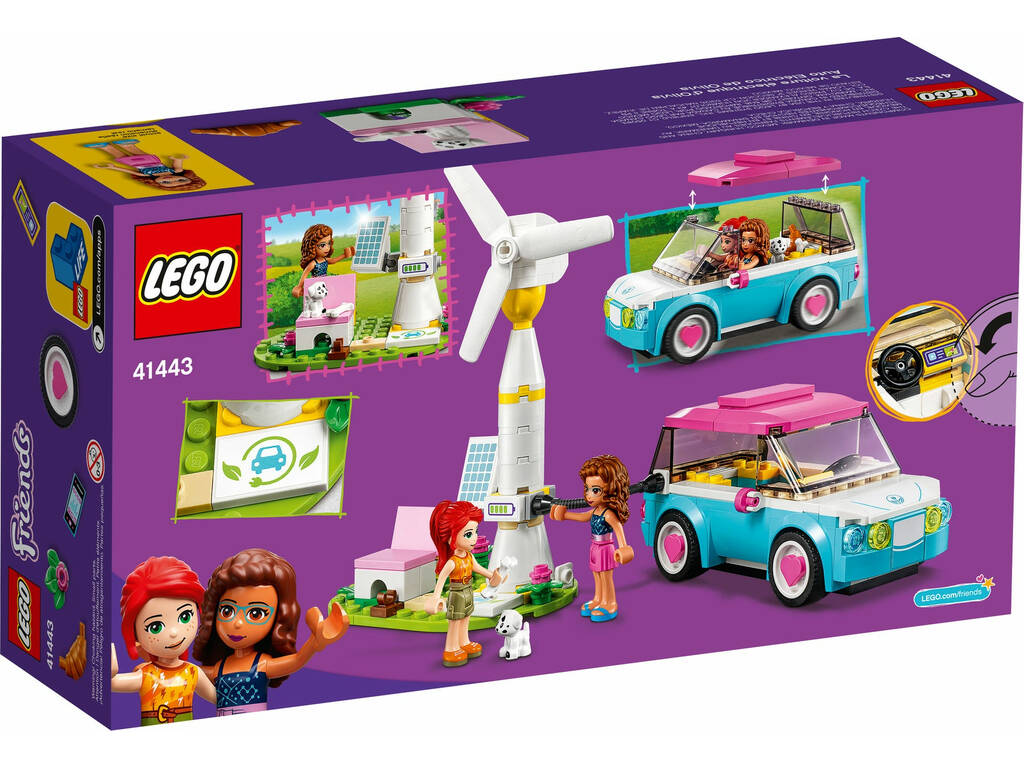 Lego Friends Carro Eléctrico de Olivia 41443