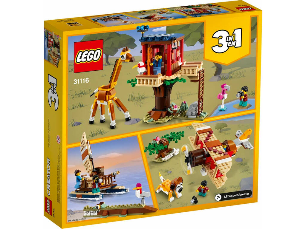 Lego Creator Casa del Árbol en la Sabana 31116