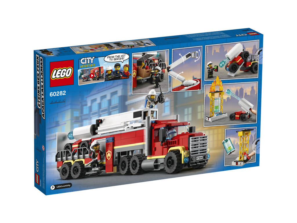 Lego City Unidade de Controlo de Incêndios 60282