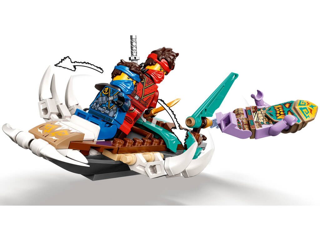 Lego Ninjago Batalha Naval Catamarã 71748