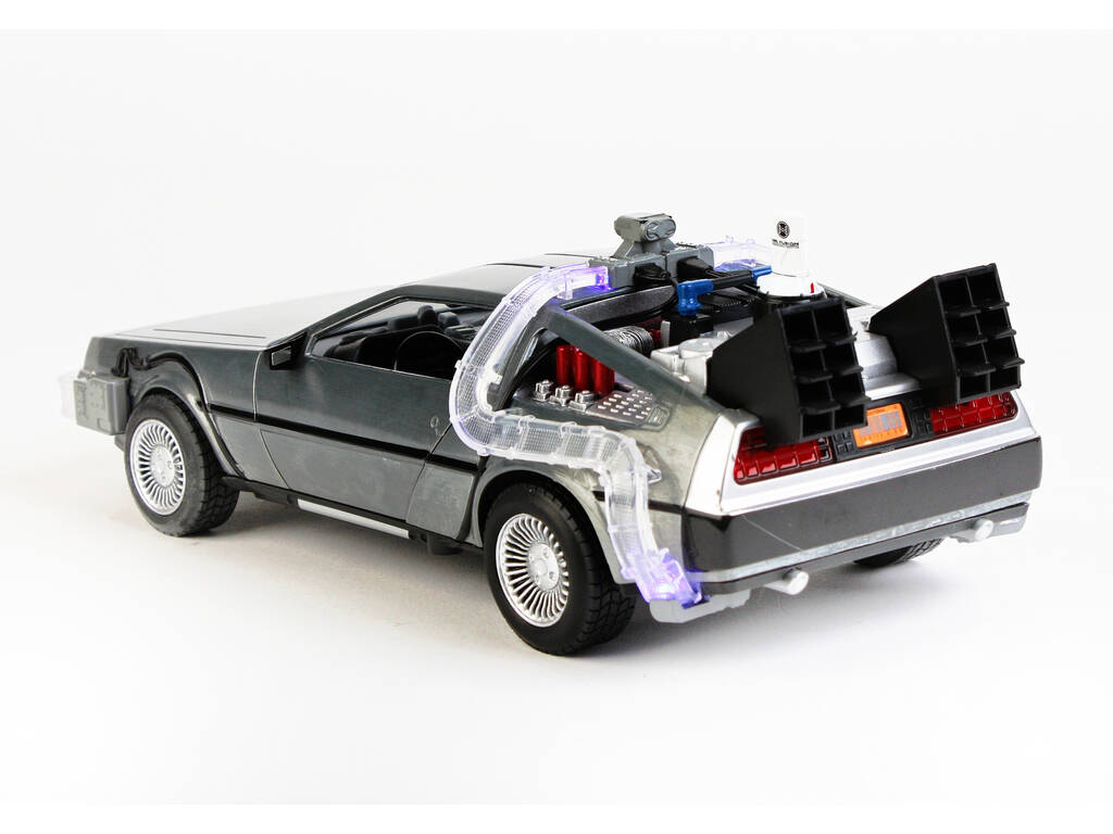 Retour vers le Futur II - Réplique métal DeLorean Time Machine 1