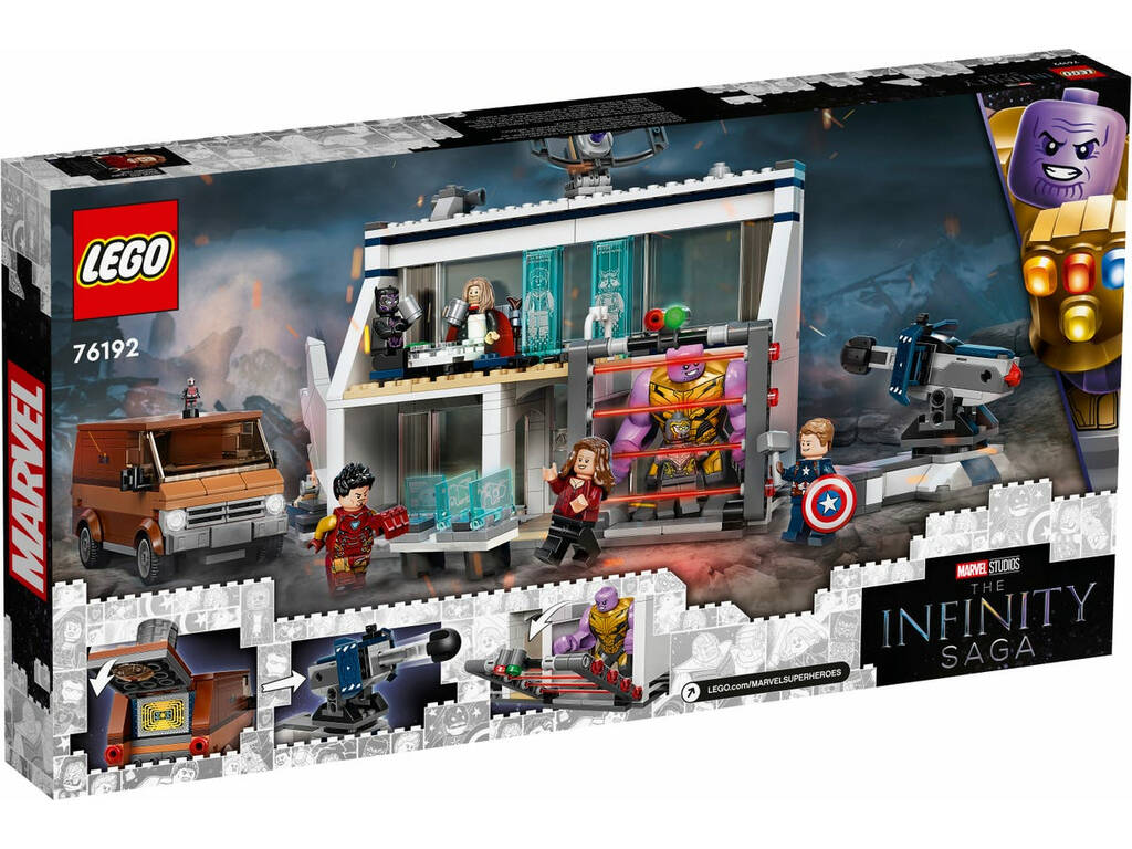 Lego Marvel Avengers : la bataille finale de Endgame 76192