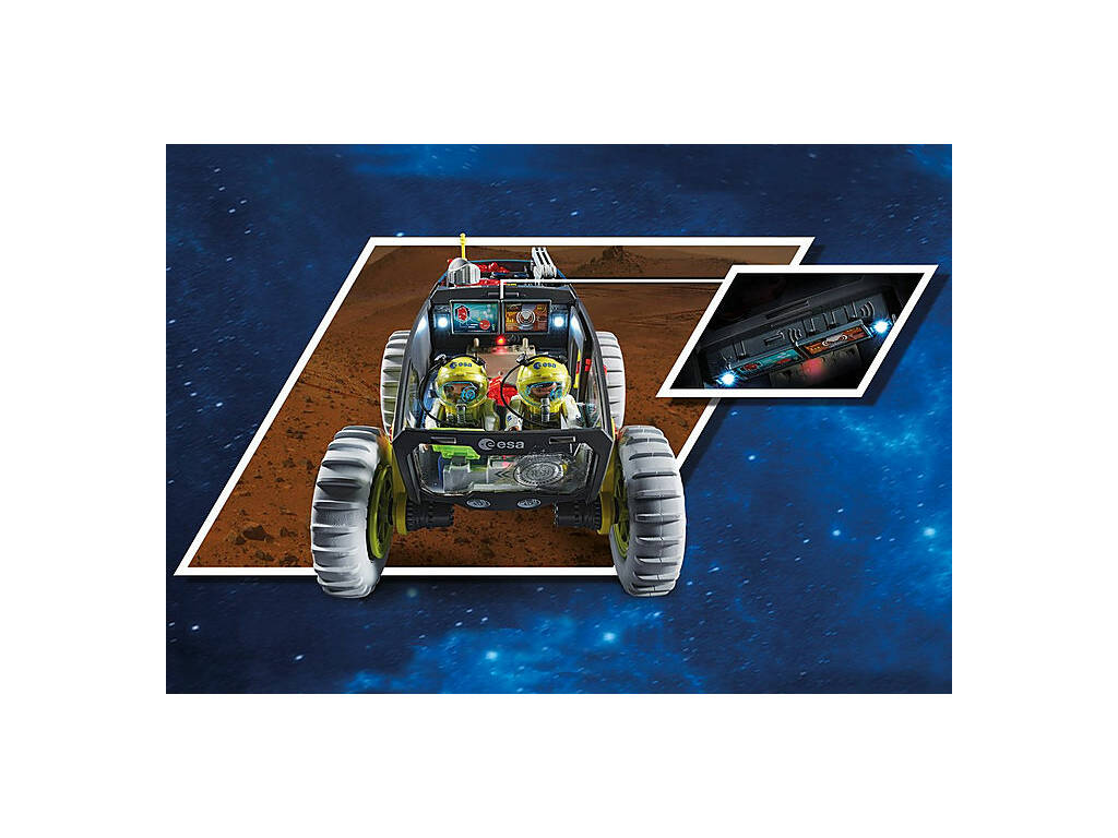 Playmobil Spedizione su Marte con veicoli 70888