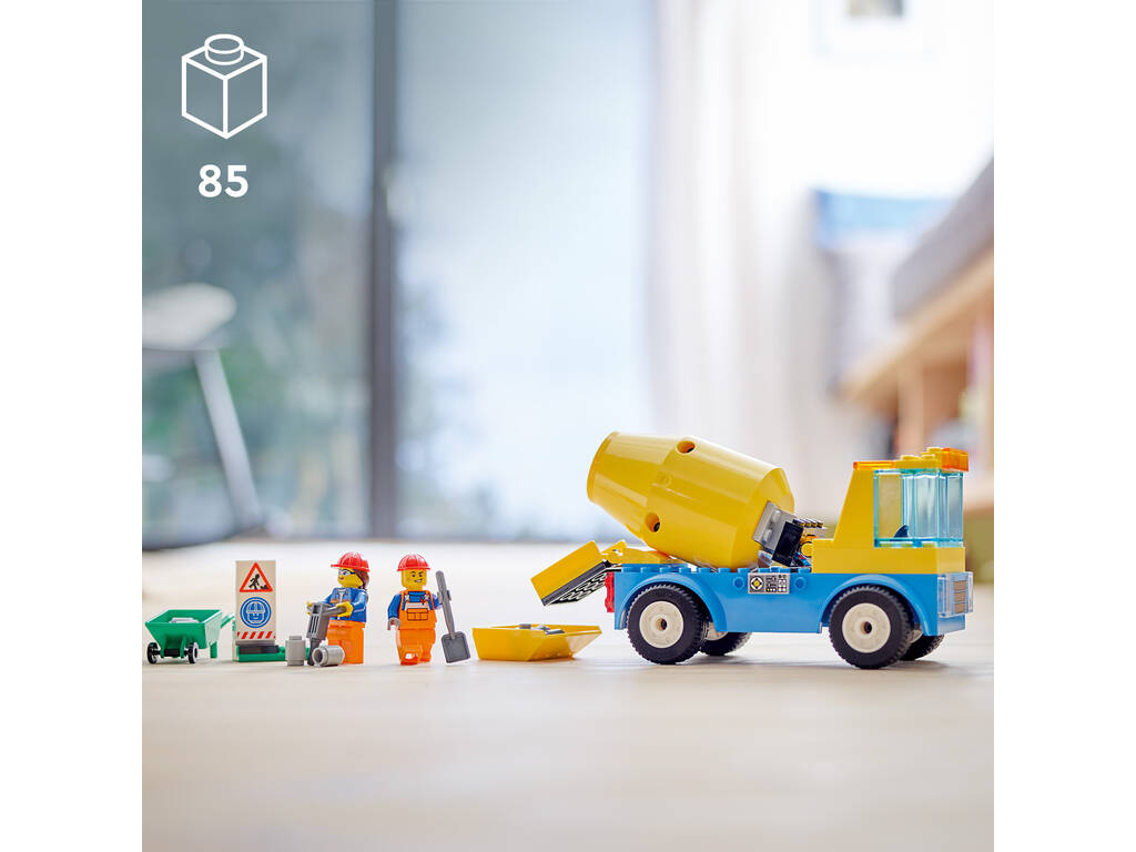 Lego City Camion malaxeur à béton 60325