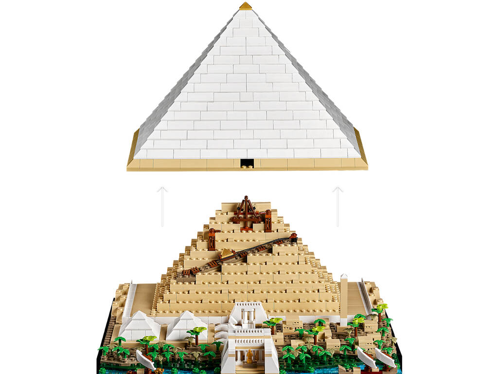 Lego Architettura Grande Piramide di Giza 21058