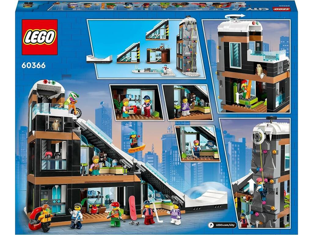 Lego City Centro de Esquí y Escalada 60366