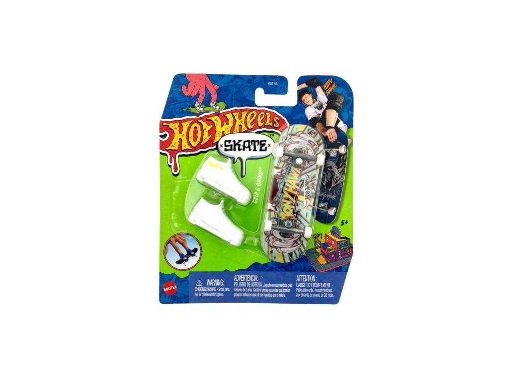 Hot Wheels Skate Fingerboards - Coole Tricks Mit Tony Hawk Collection
