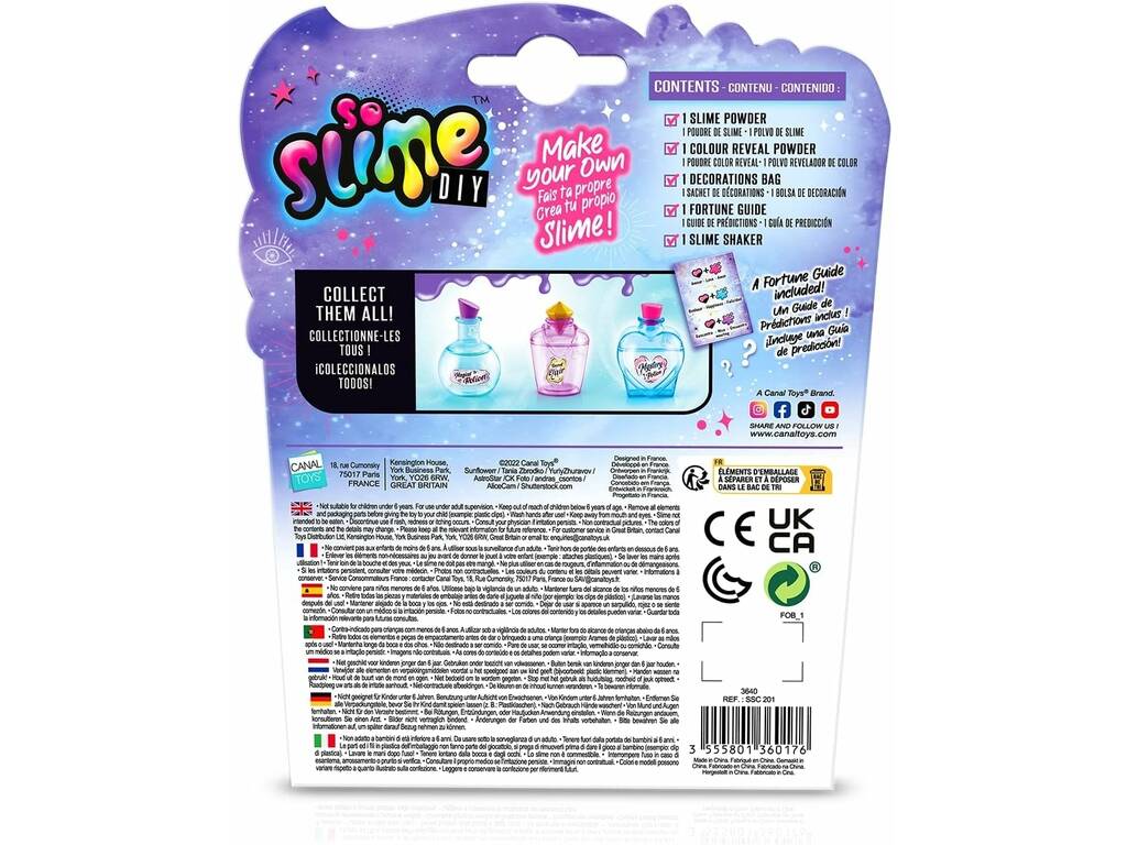 Slime Poción Mágica Colour Reveal Canal Toys SSC201