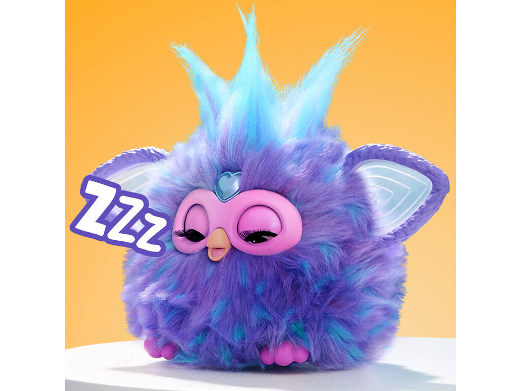Peluche interativo Furby cor violeta Hasbro F6743105