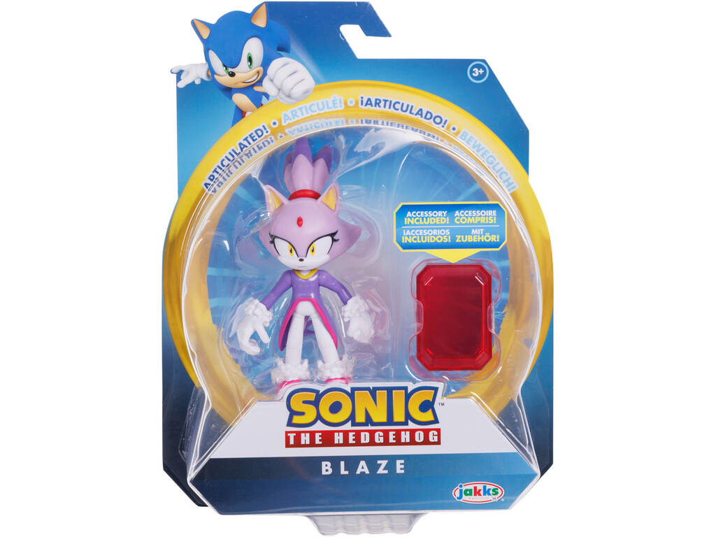 Sonic Figura 10 cm articolata Jakks 419244-GEN