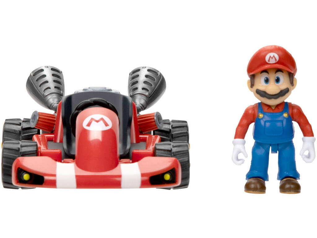 Super Mario Movie Figure et Kart Jakks 417214-GEN