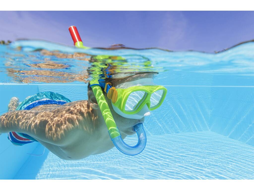 Maschera da snorkeling con boccaglio Explora Essential Bestway 24035