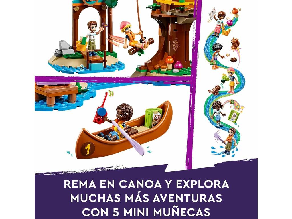 Lego Friends Campamento de Aventura: Casa del Árbol 42631