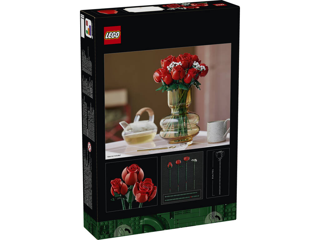 Lego Icons Botanical Collection Mazzo di Rose 10328