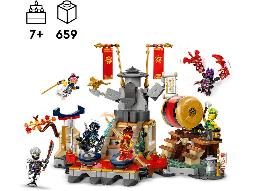 Lego Ninjago Arena de Batalha do Torneio 71818