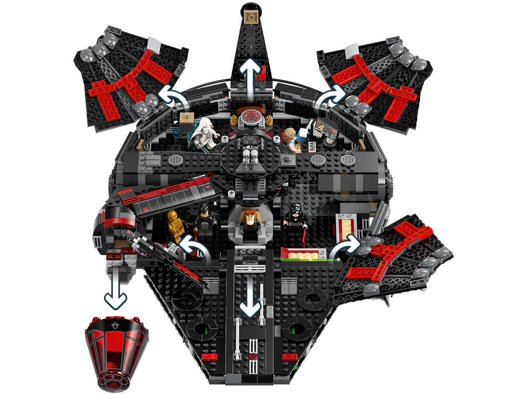 Lego Star Wars Rebuild The Galaxy Falcão Escuro 75389