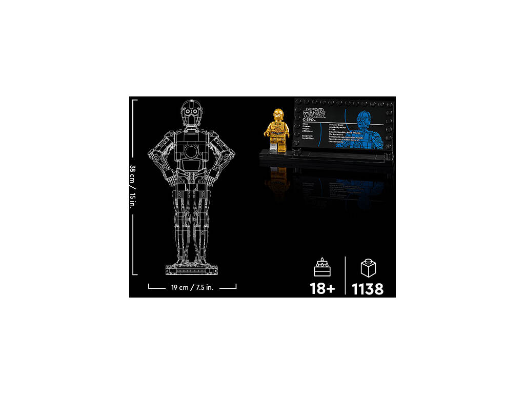 Lego Star Wars C-3PO 75398