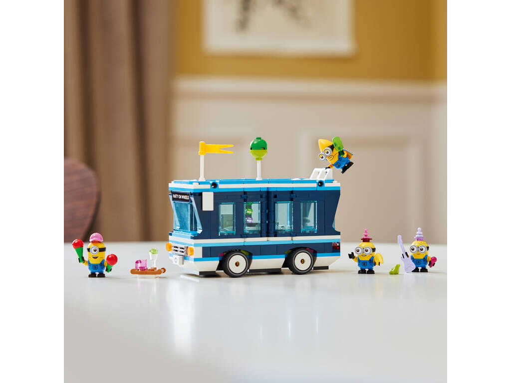 Lego Gru 4 Meu Malvado Favorito Autocarro de Festa Musical dos Minions 75581