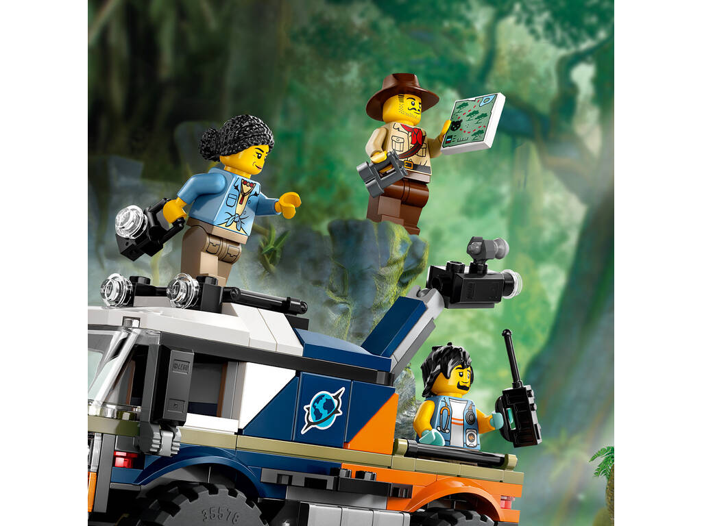 Lego City Exploration Exploradores de la Jungla Camión Todoterreno 60426