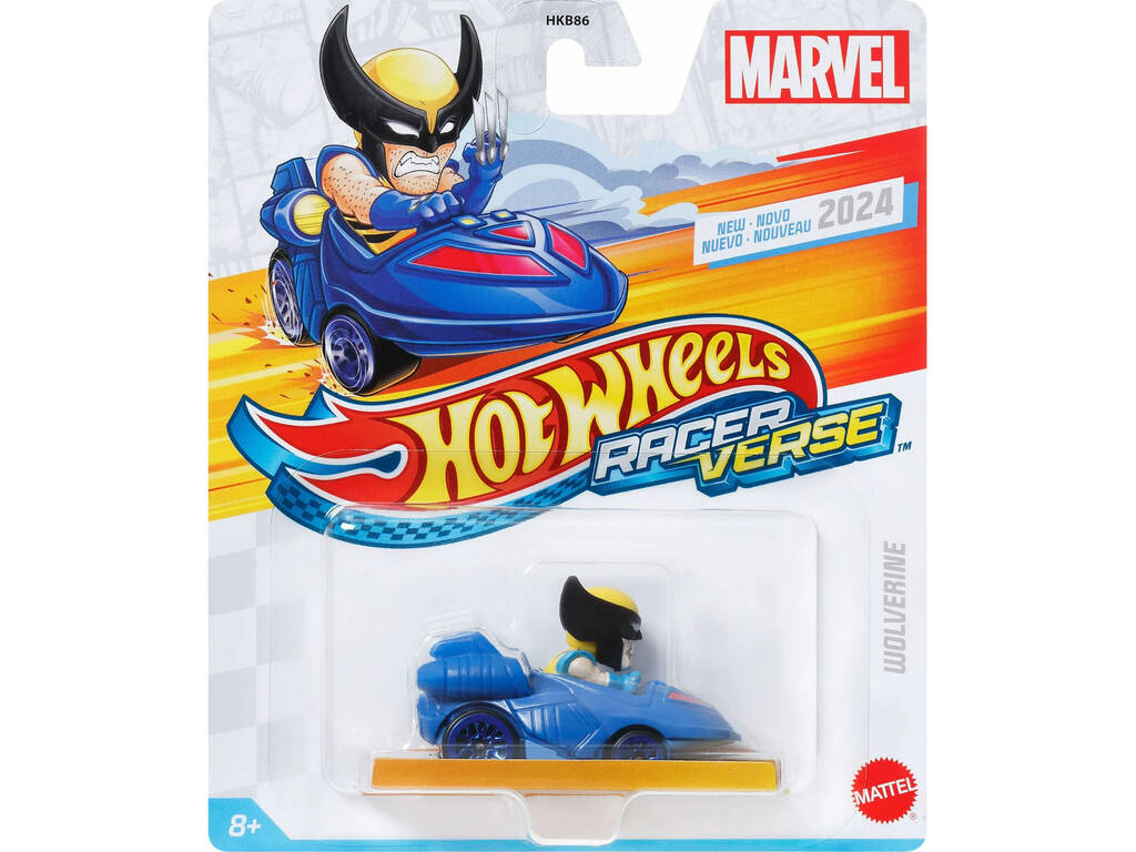 Hot Wheels Racerverse Véhicule avec personnage Mattel HKB86