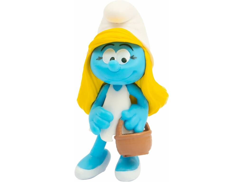 Smurfs Casa com Figura Surpresa Famosa PUF13000