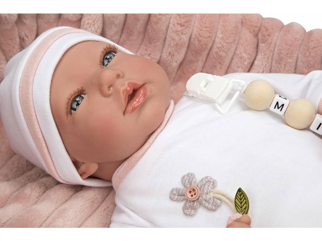 Lola Reborn Baby Doll 40 cm. avec nacelle Arias 98110