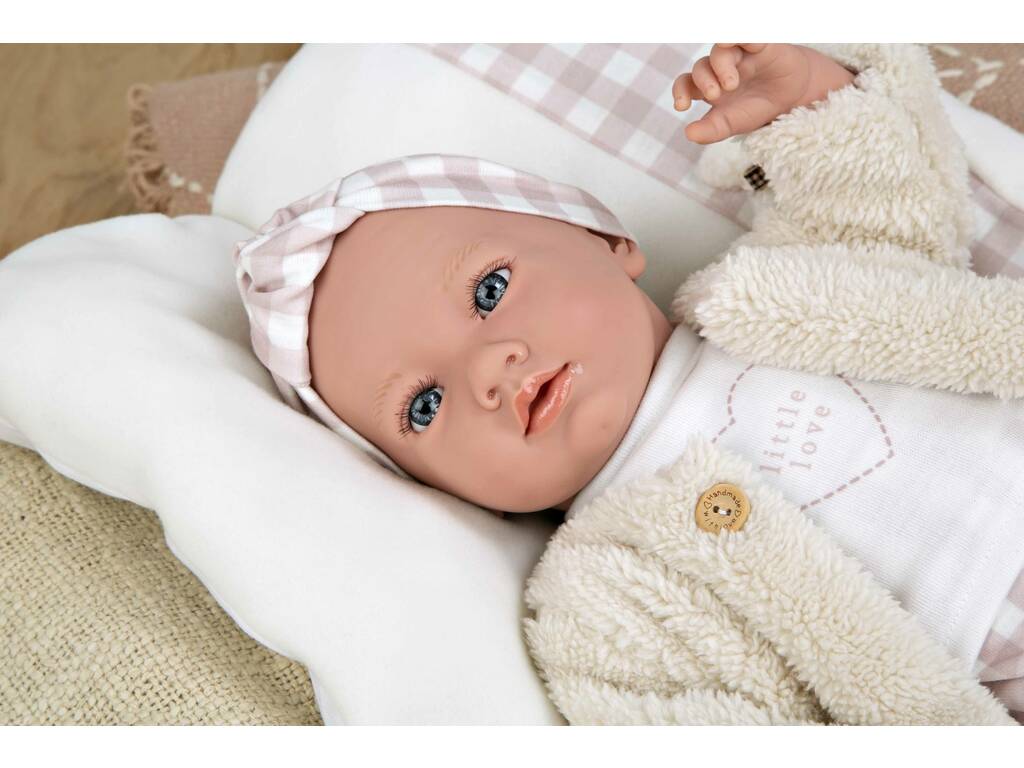 Baby Doll Elegance Aria Pink 40 cm. avec coussin Arias 60824