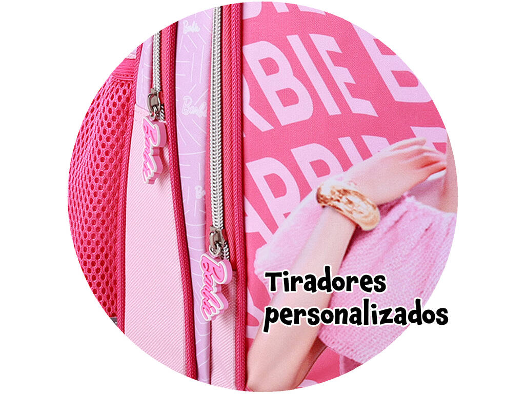 Barbie Doppelcompartiment-Rucksack, anpassbar an einen Wagen von Toybags T434-131