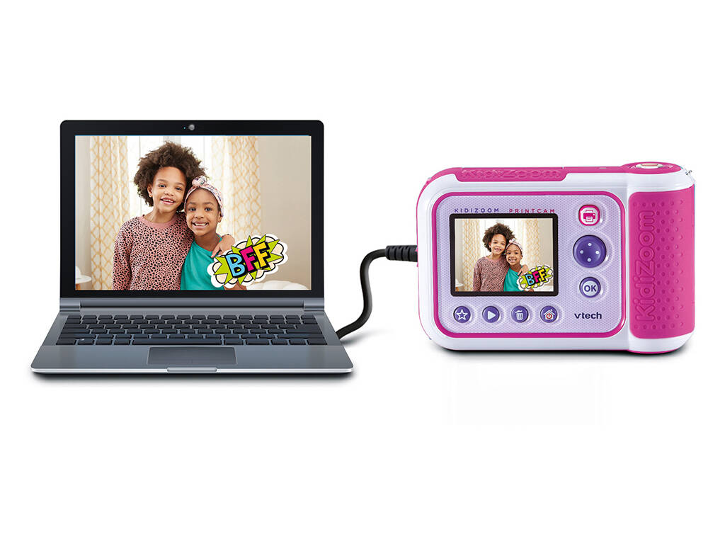 KidiZoom Print Cámara Rosa Vtech 80-549157