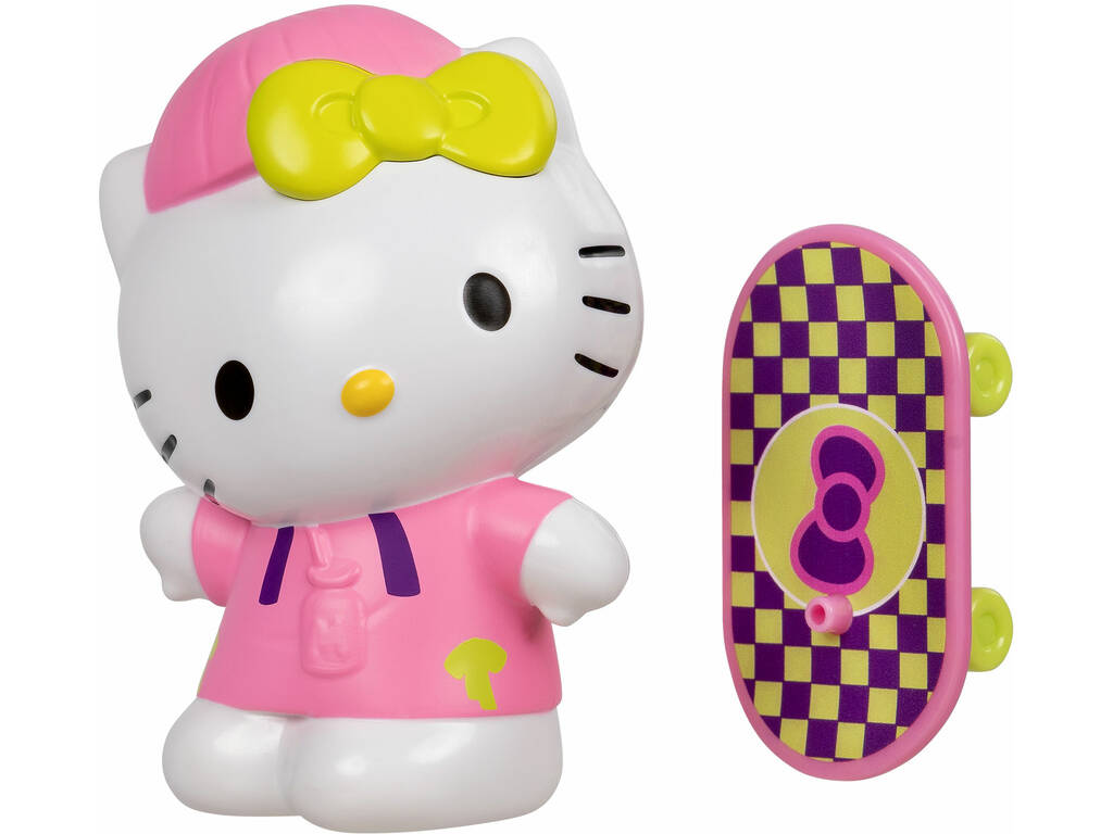 Hello Kitty And Friends Figure Premier de 10 cm avec Skateboard
