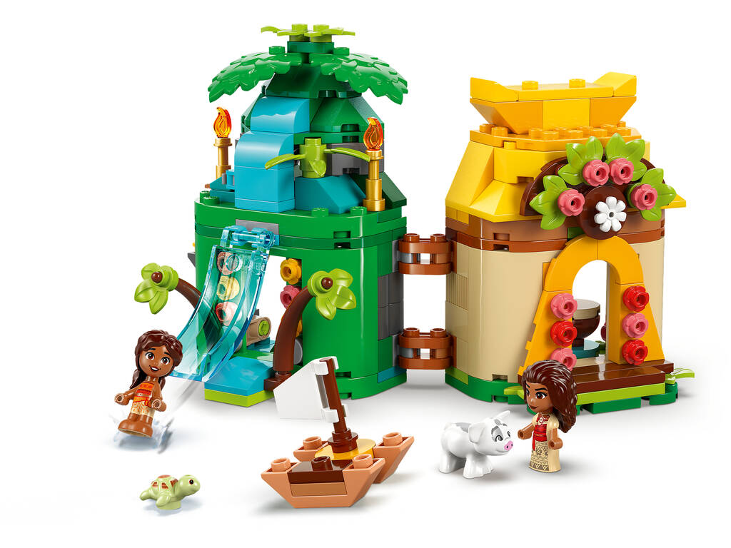 Lego Disney Vaiana 2 Diversão na Ilha com Vaiana