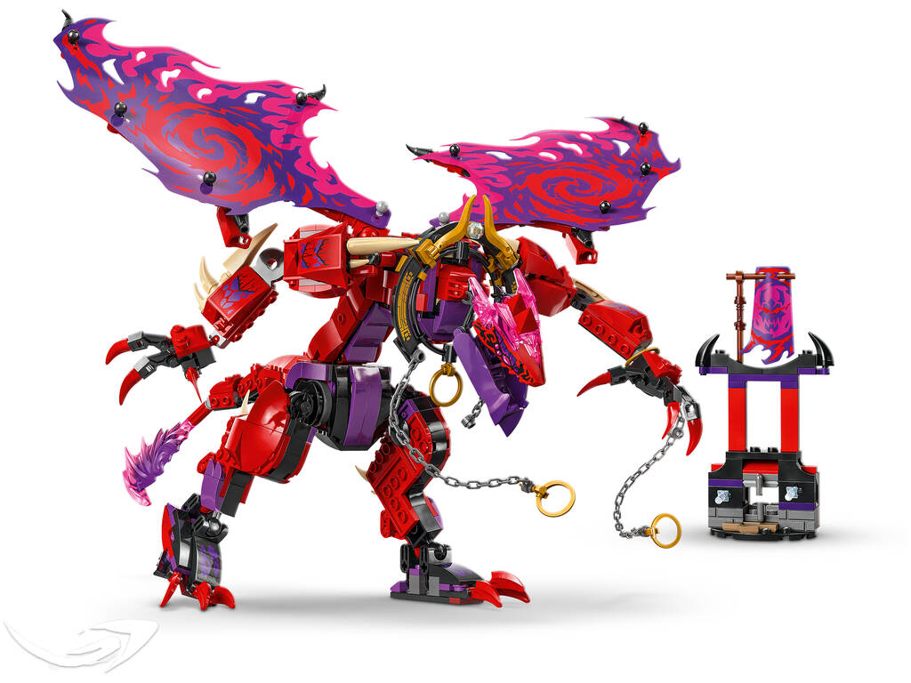 Lego Ninjago Dragons Rising Chaos Dragon : Thundering Fang
