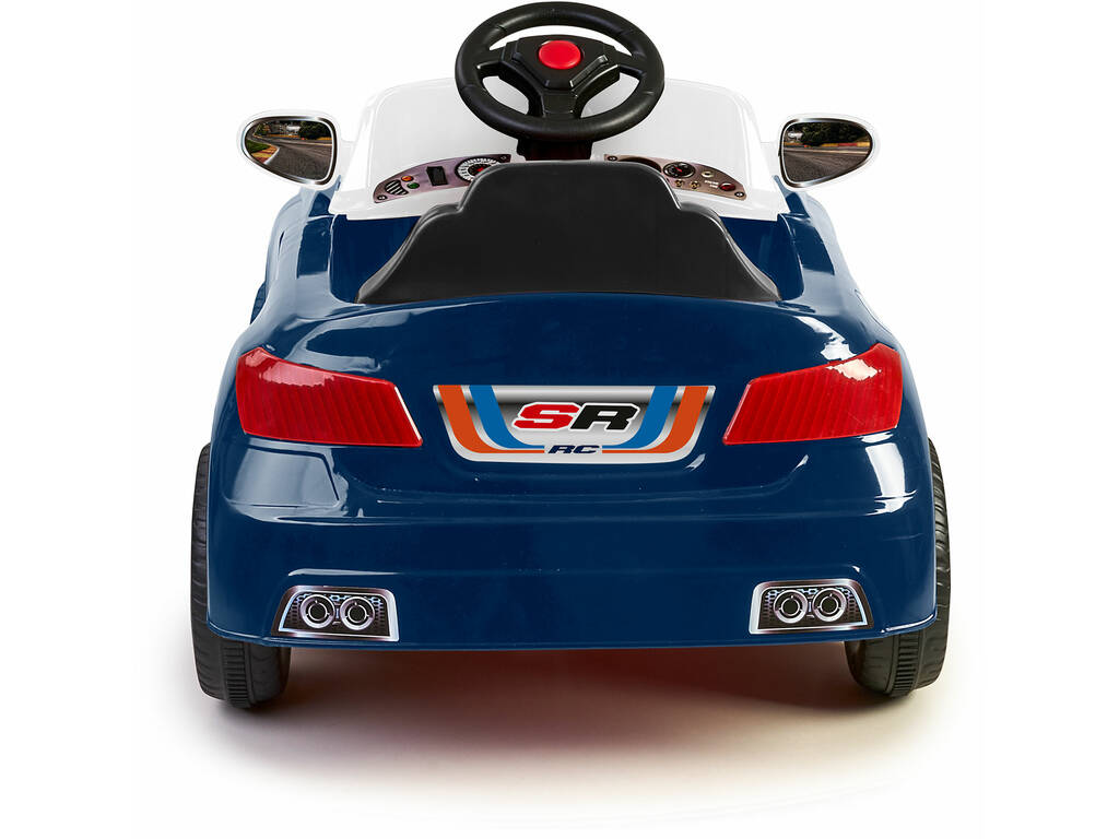 Carro Descapotável Twinkle Car Azul Escuro Radio Control a Bateria de 12V