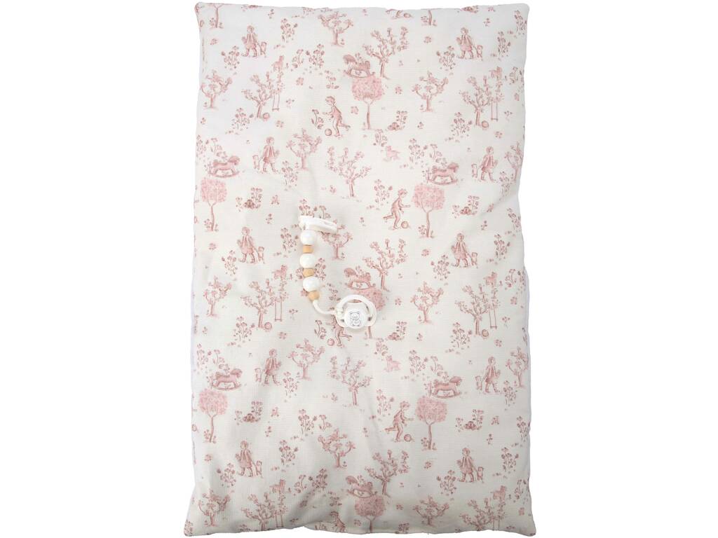 Poupée Reborn Julia Rosa de 40 cm avec coussin