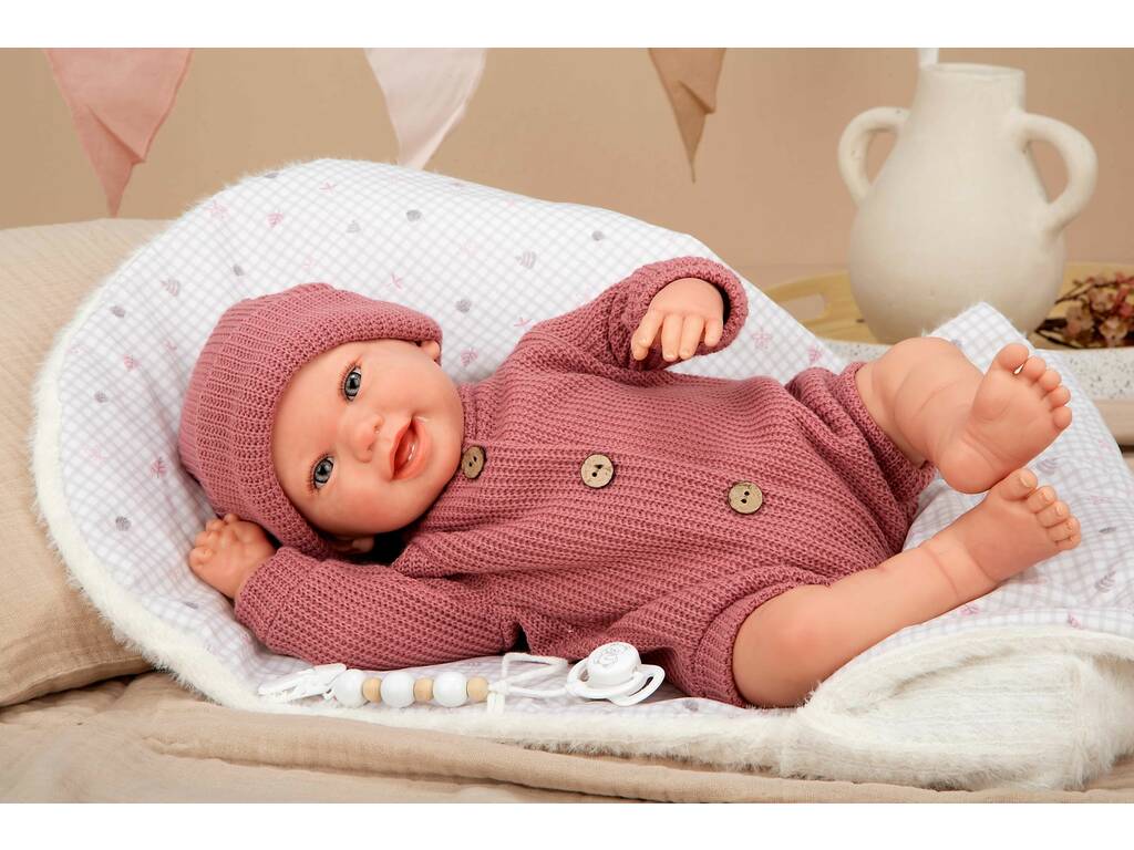 Poupée Reborn Angelica de 45 cm avec couverture