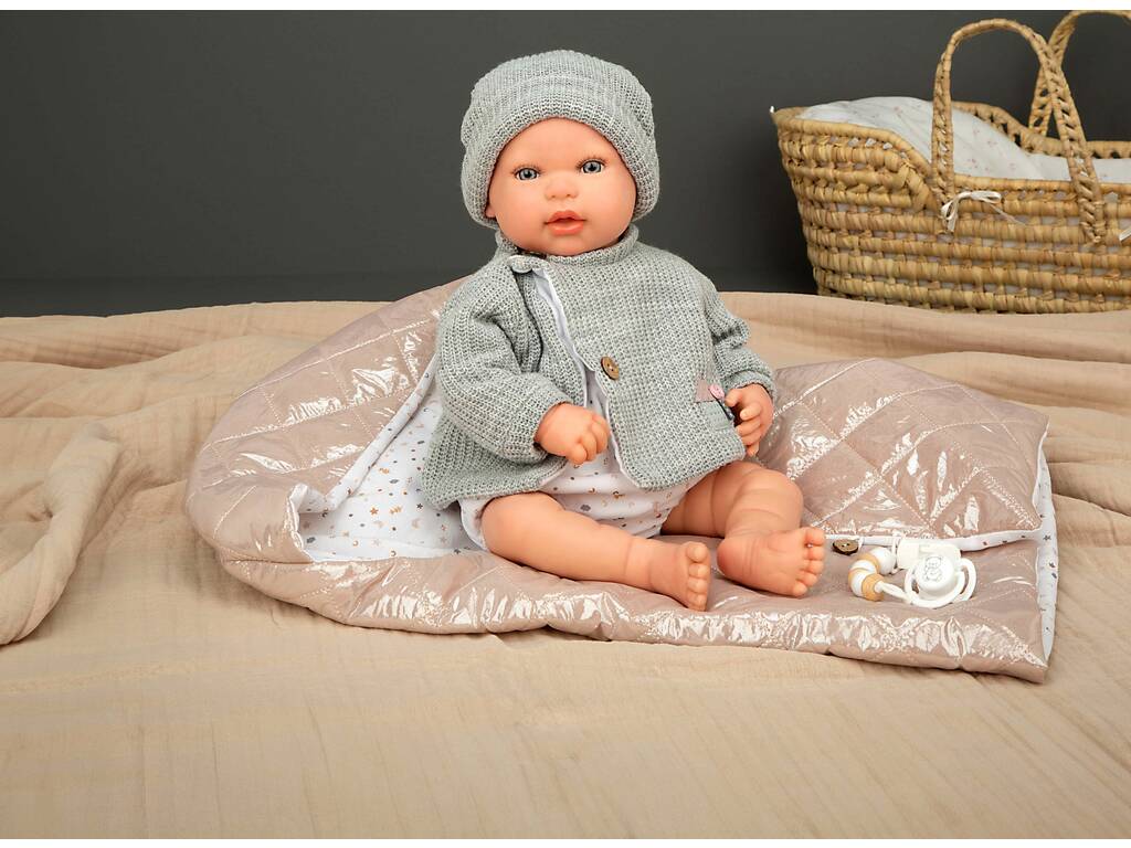 Poupée Reborn Olivia de 45 cm avec couverture