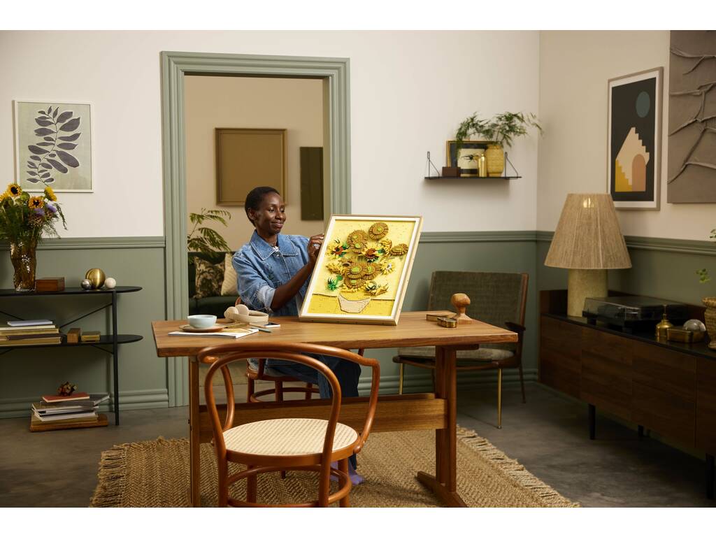 Lego Art Vincent VAn Gogh Los Girasoles