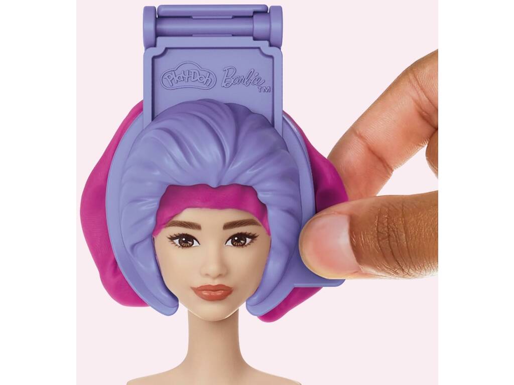 Playdoh Barbie Coeurs et Cheveux
